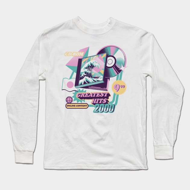 Japanese Greatest Hits Long Sleeve T-Shirt by Ilustrata